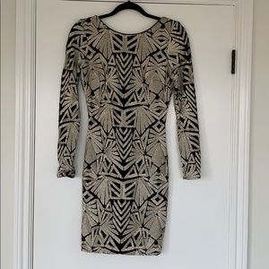 Dress the Population ‘Lola’ sequin Body-con dress